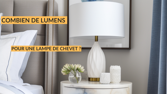 Lampe de chevet design