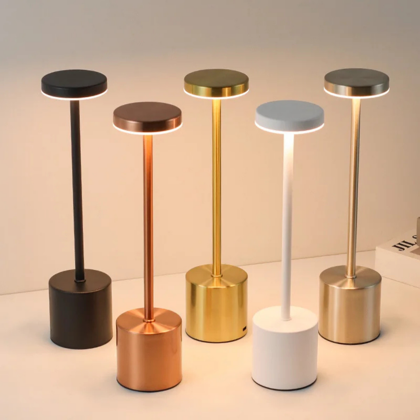 Lampe de chevet tactile intensité variable