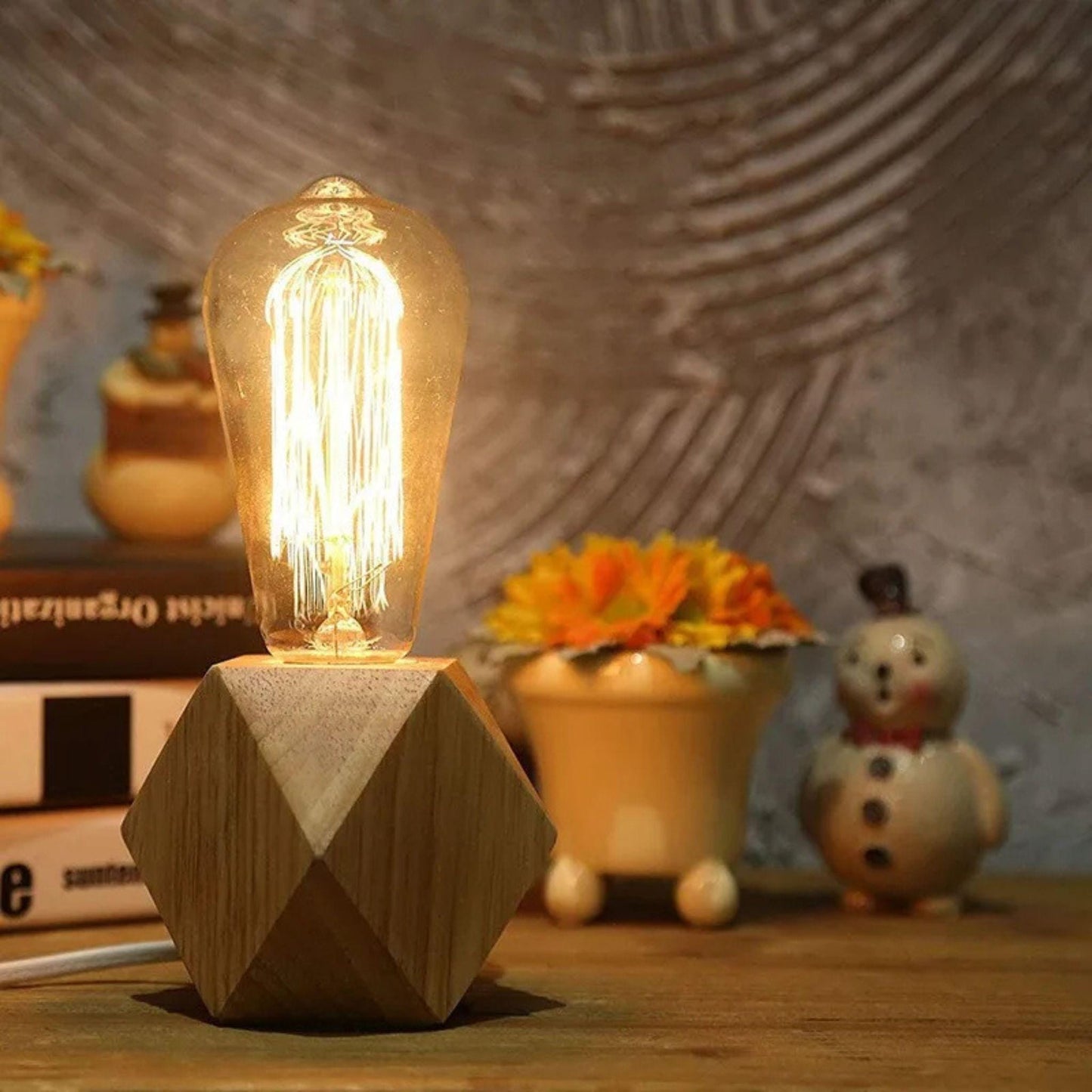 lampe de chevet Ampoule apparente