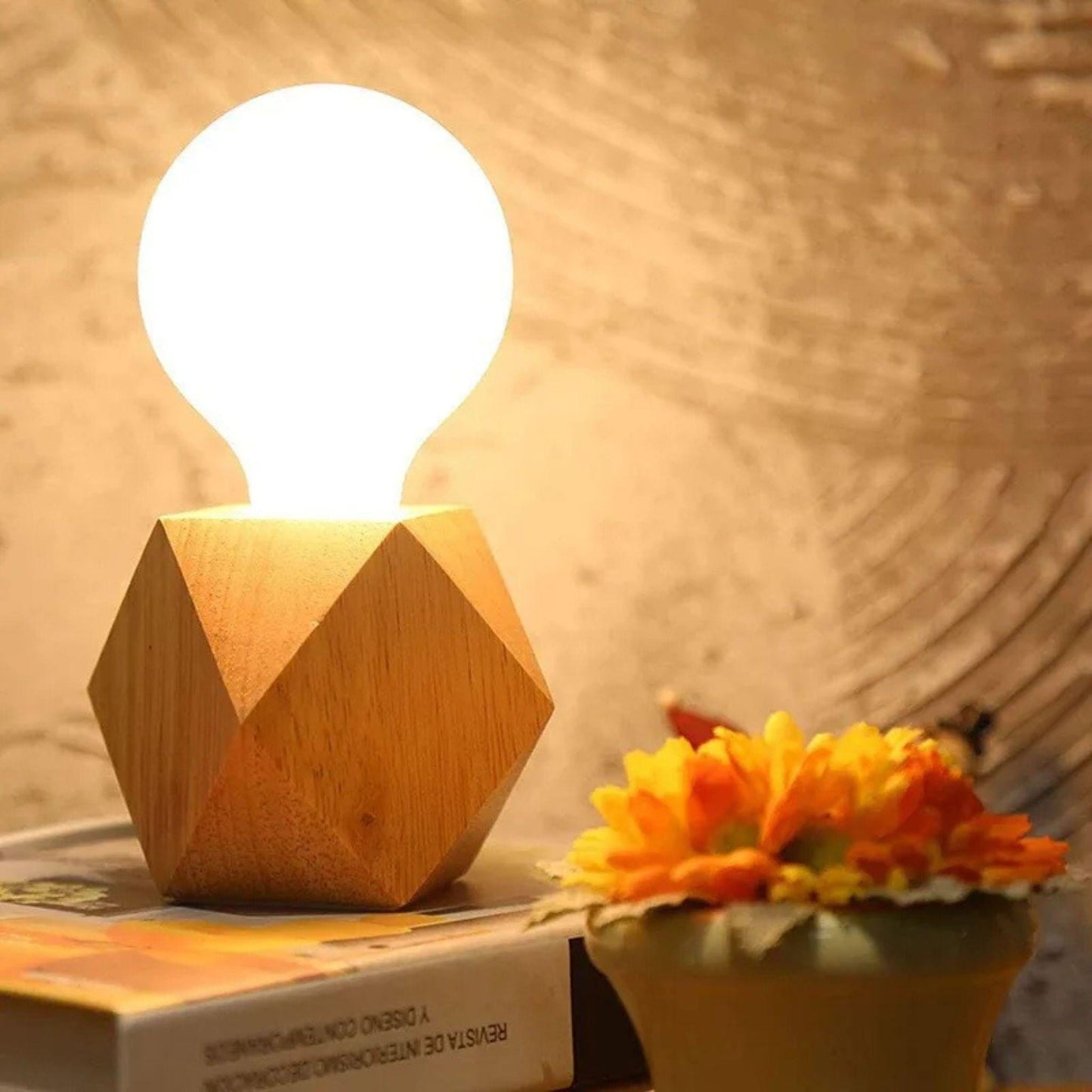 lampe de chevet Ampoule apparente