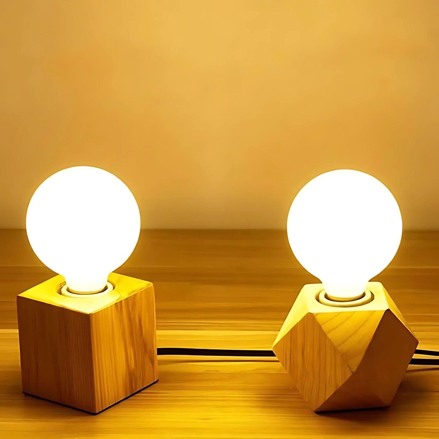 lampe de chevet Ampoule apparente