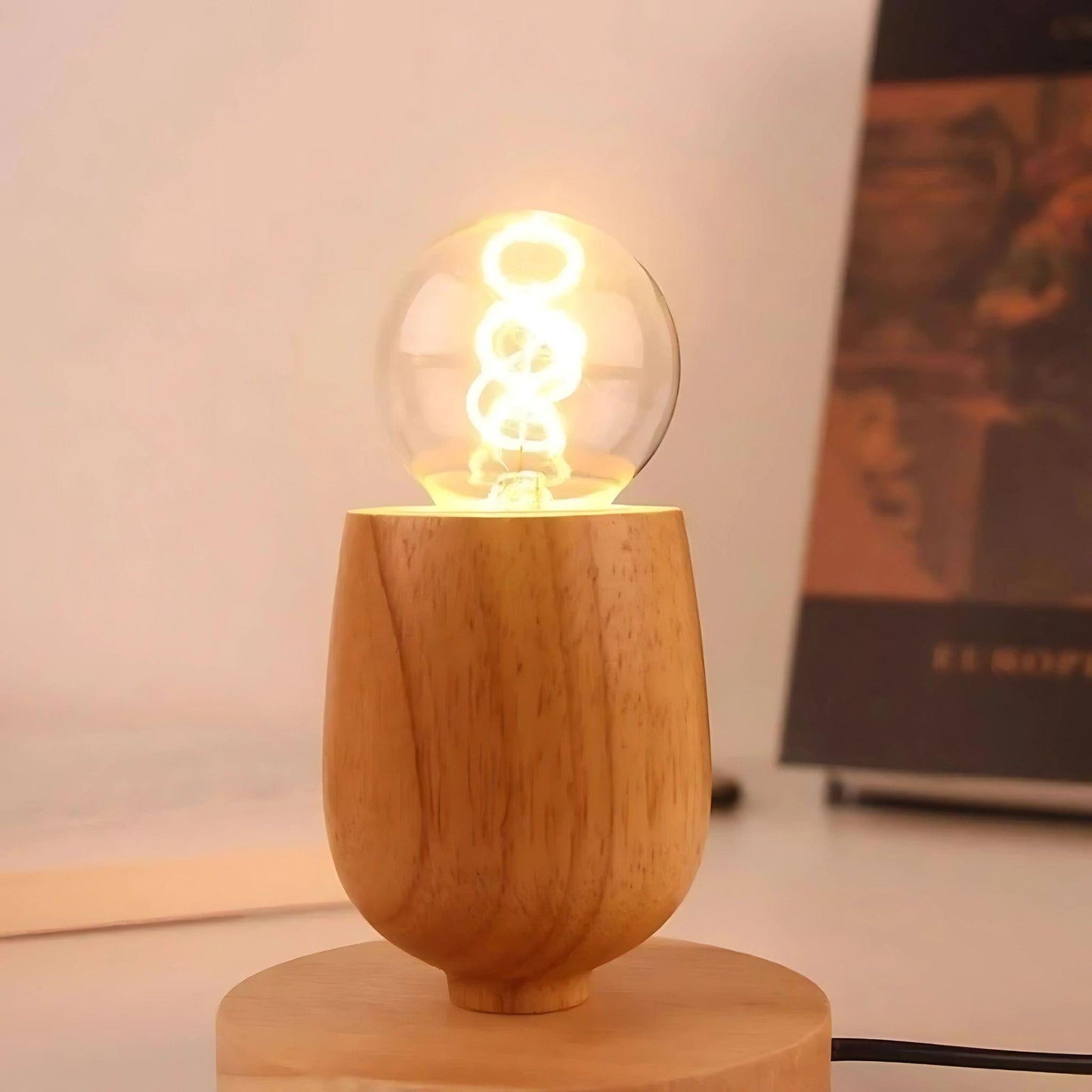 lampe de chevet Ampoule apparente
