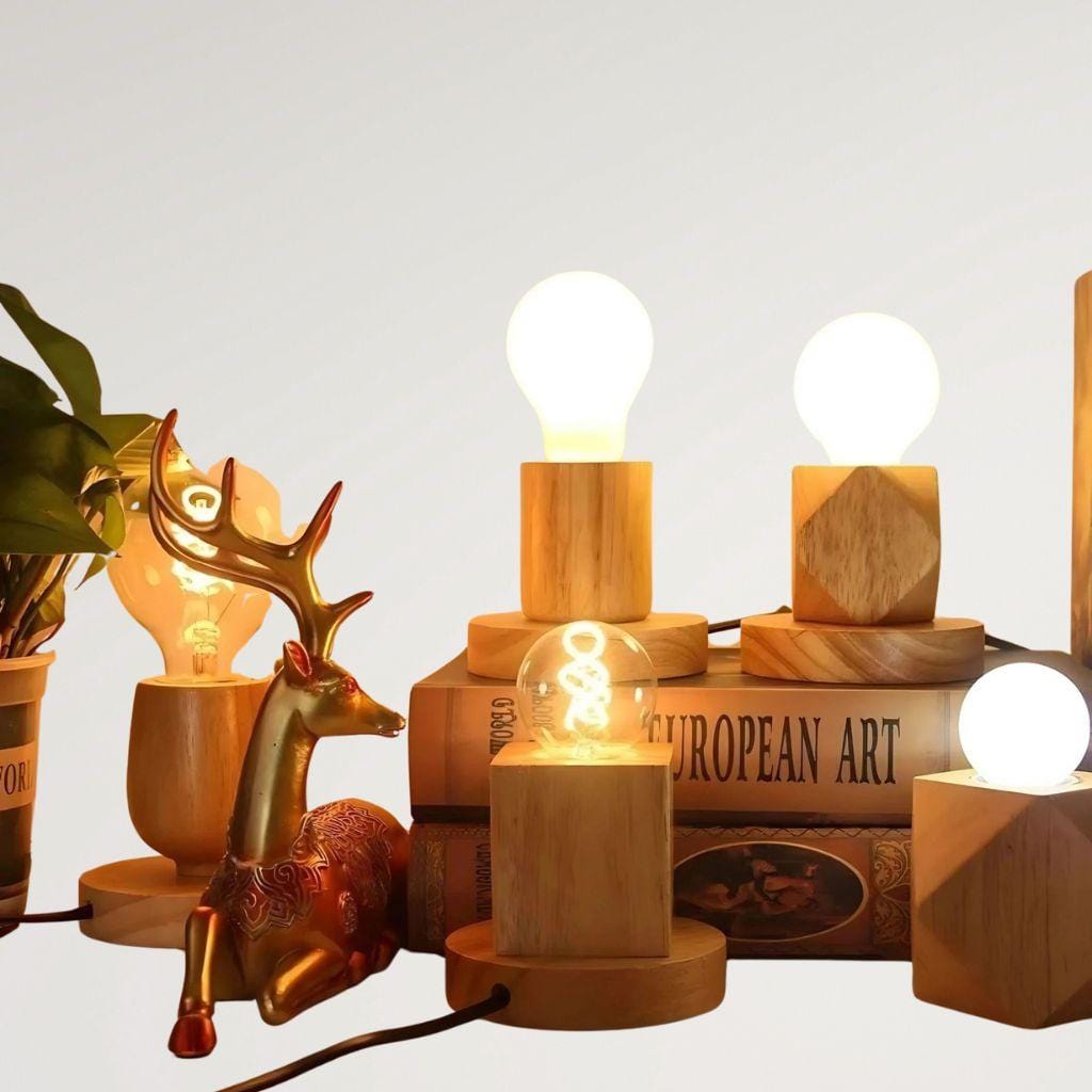 Lampe de chevet Ampoule apparente