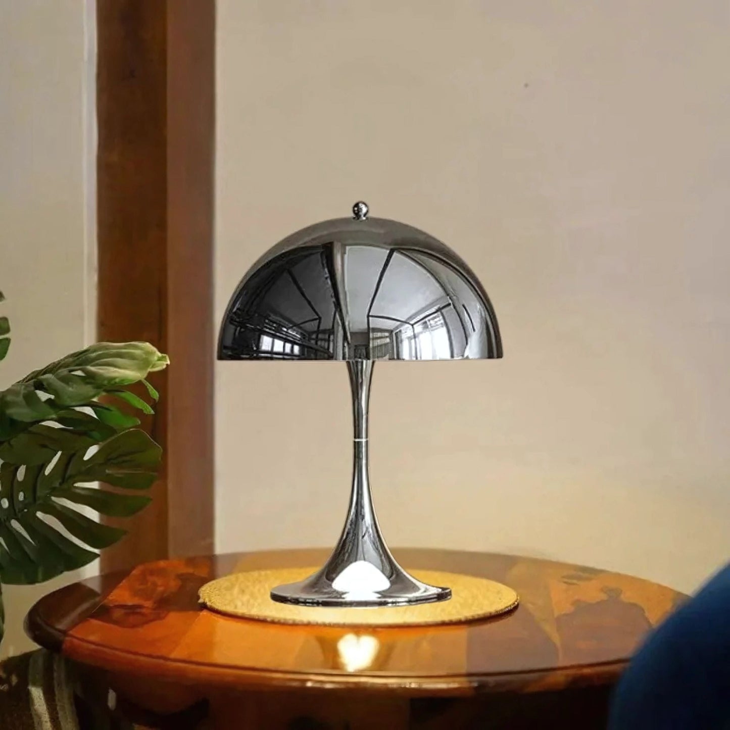 Lampe de chevet Argenté