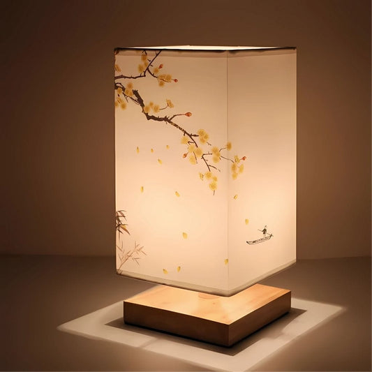 Lampe de chevet au style Japonaise