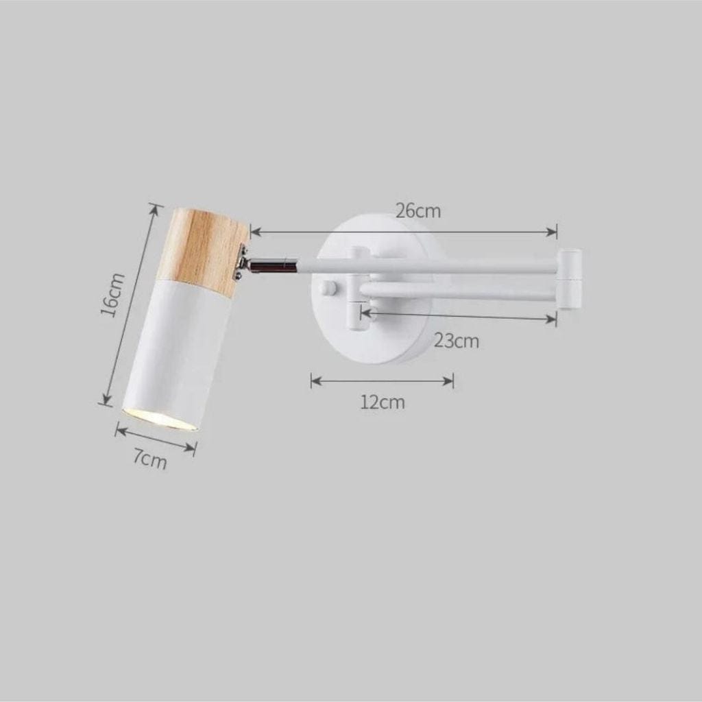 Lampe de chevet bras Articulé