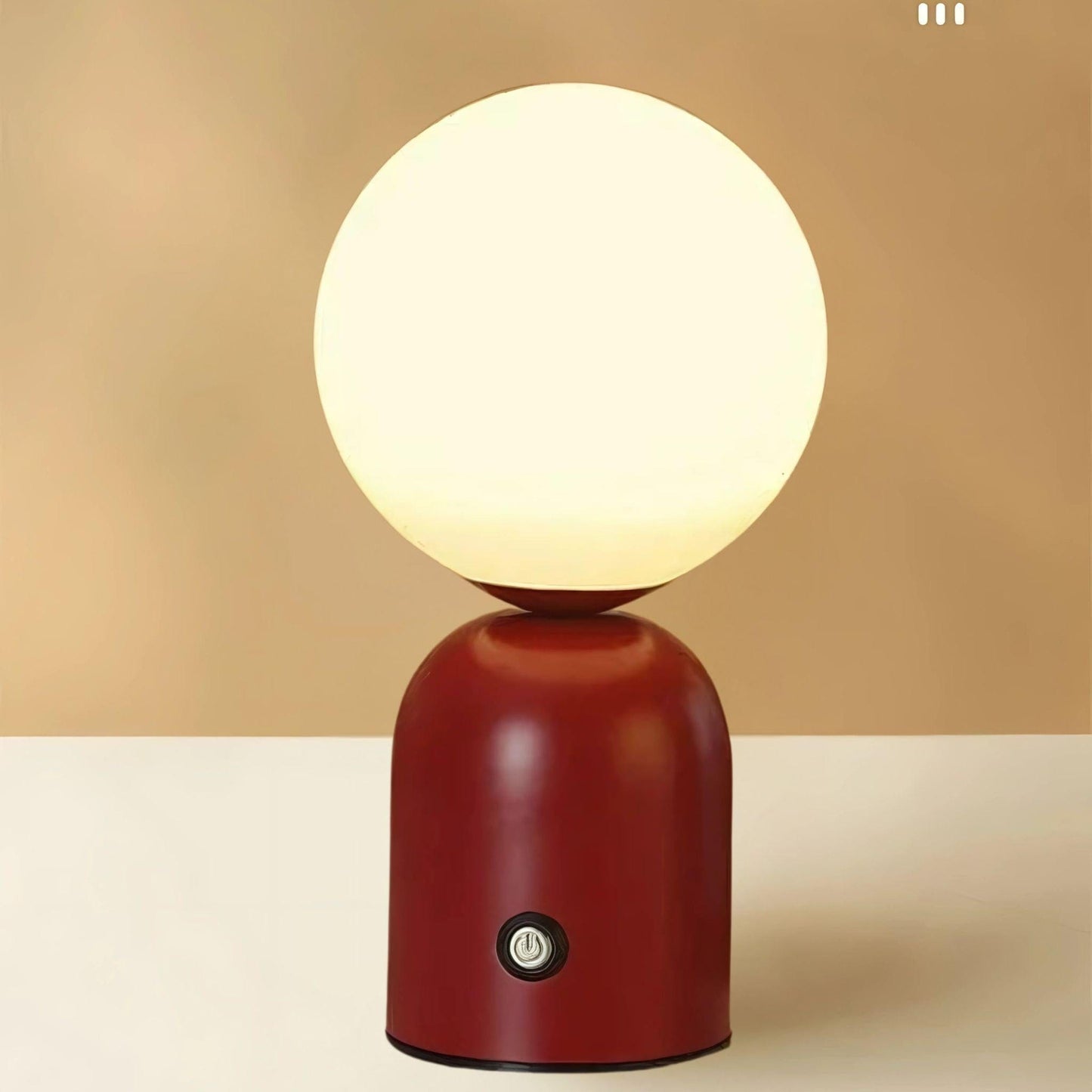 Lampe de chevet colorée