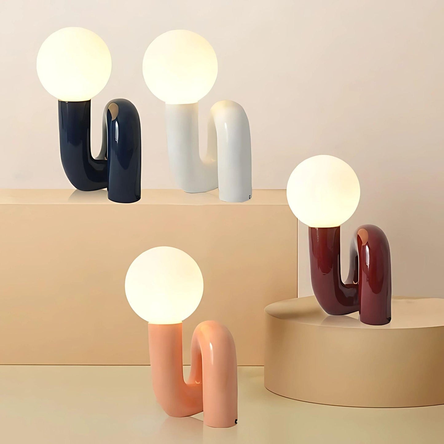 Lampe de chevet contemporaine