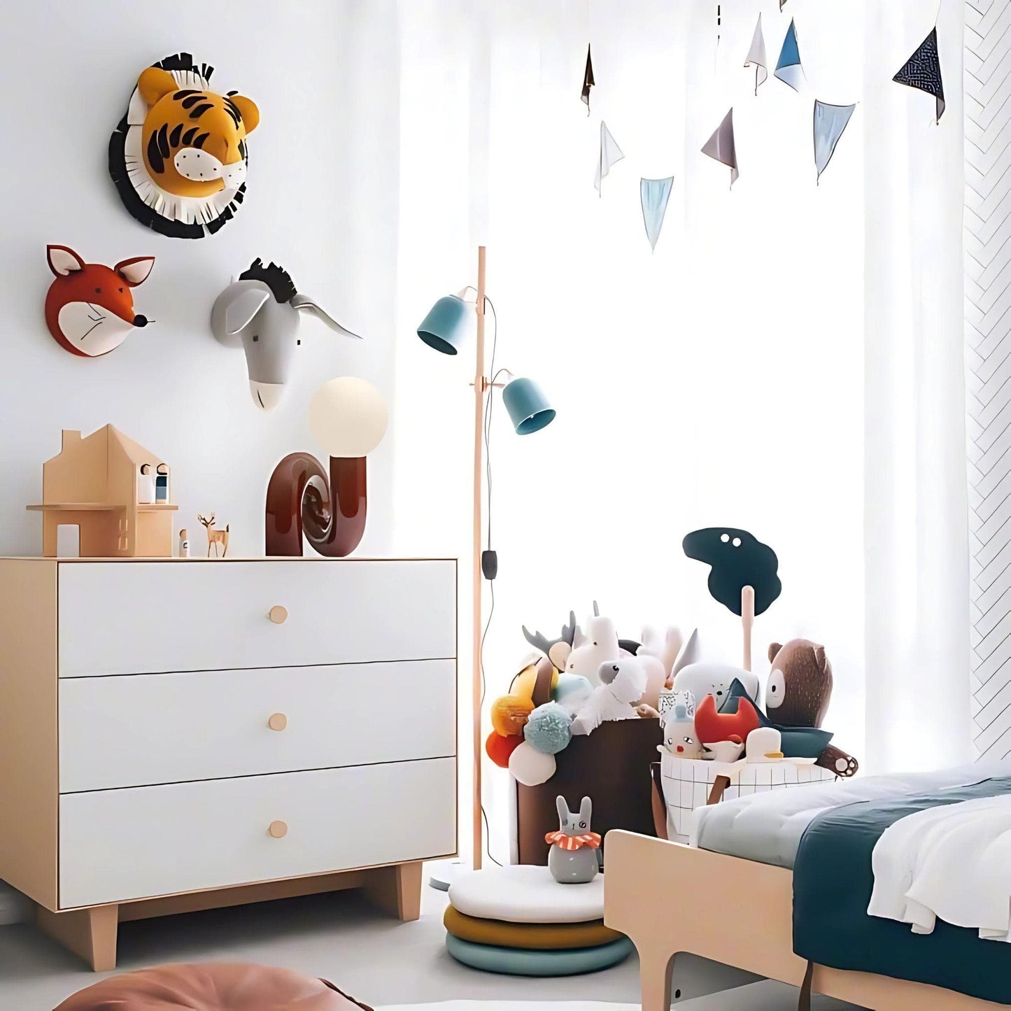 Lampe de chevet contemporaine