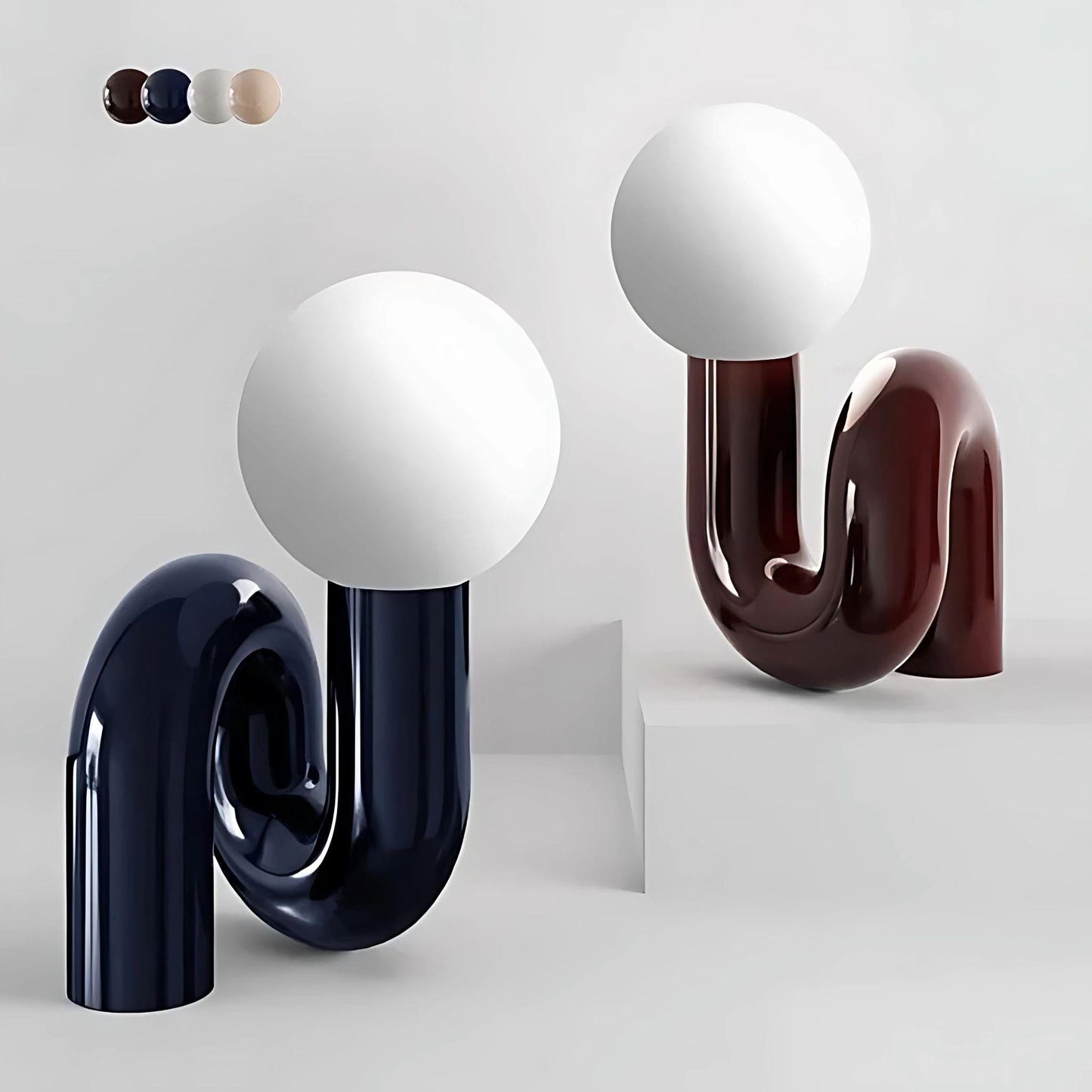 Lampe de chevet contemporaine