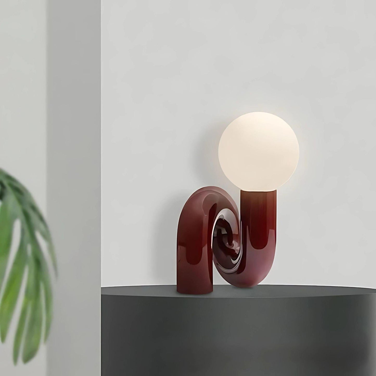 Lampe de chevet contemporaine Burgundy