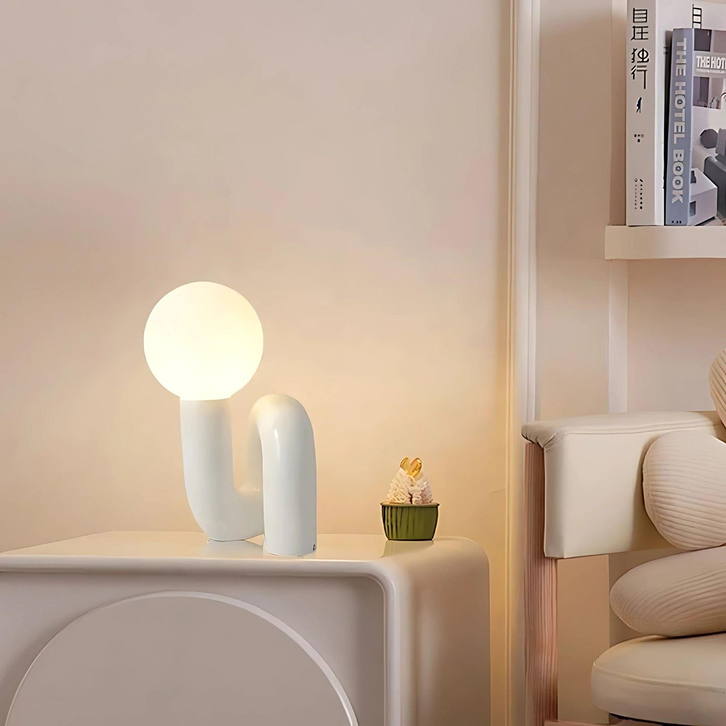 Lampe de chevet contemporaine Ivory