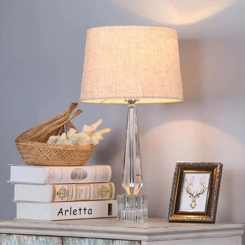 Lampe de chevet Cristal