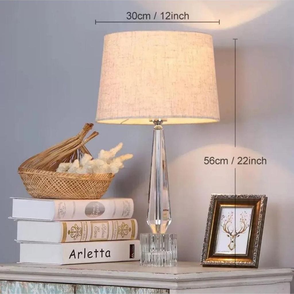 Lampe de chevet Cristal