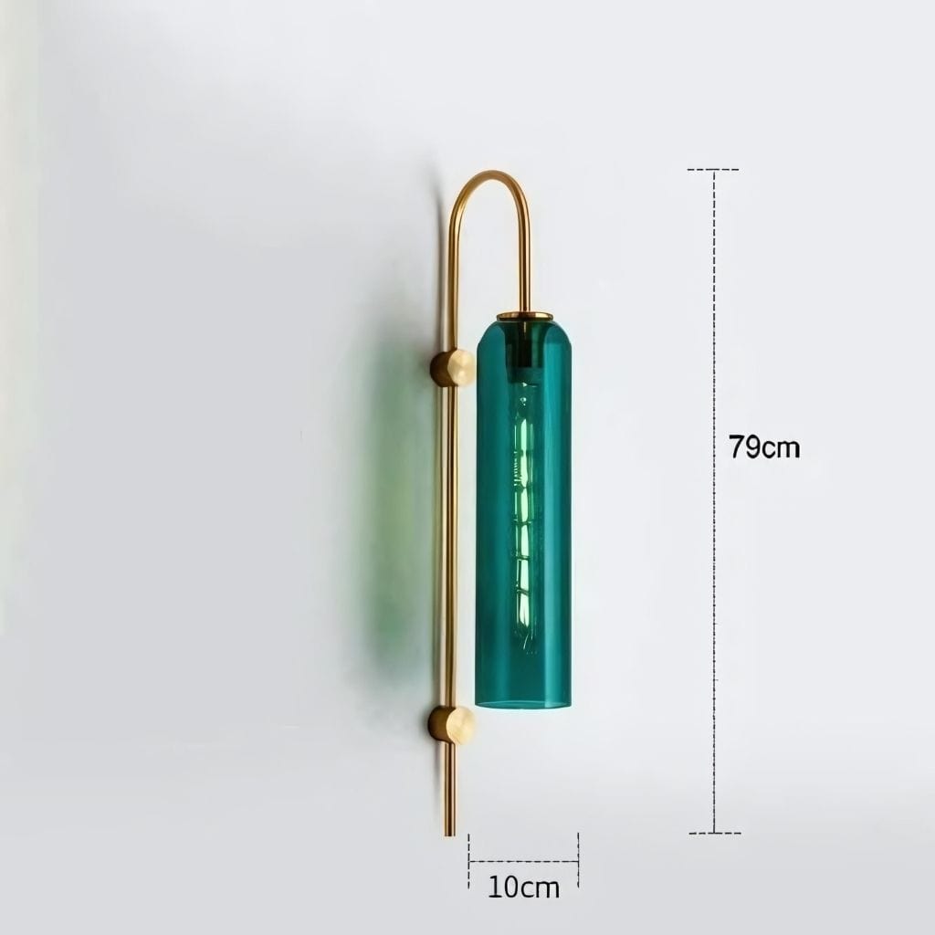 Lampe de chevet Cuivre Vert