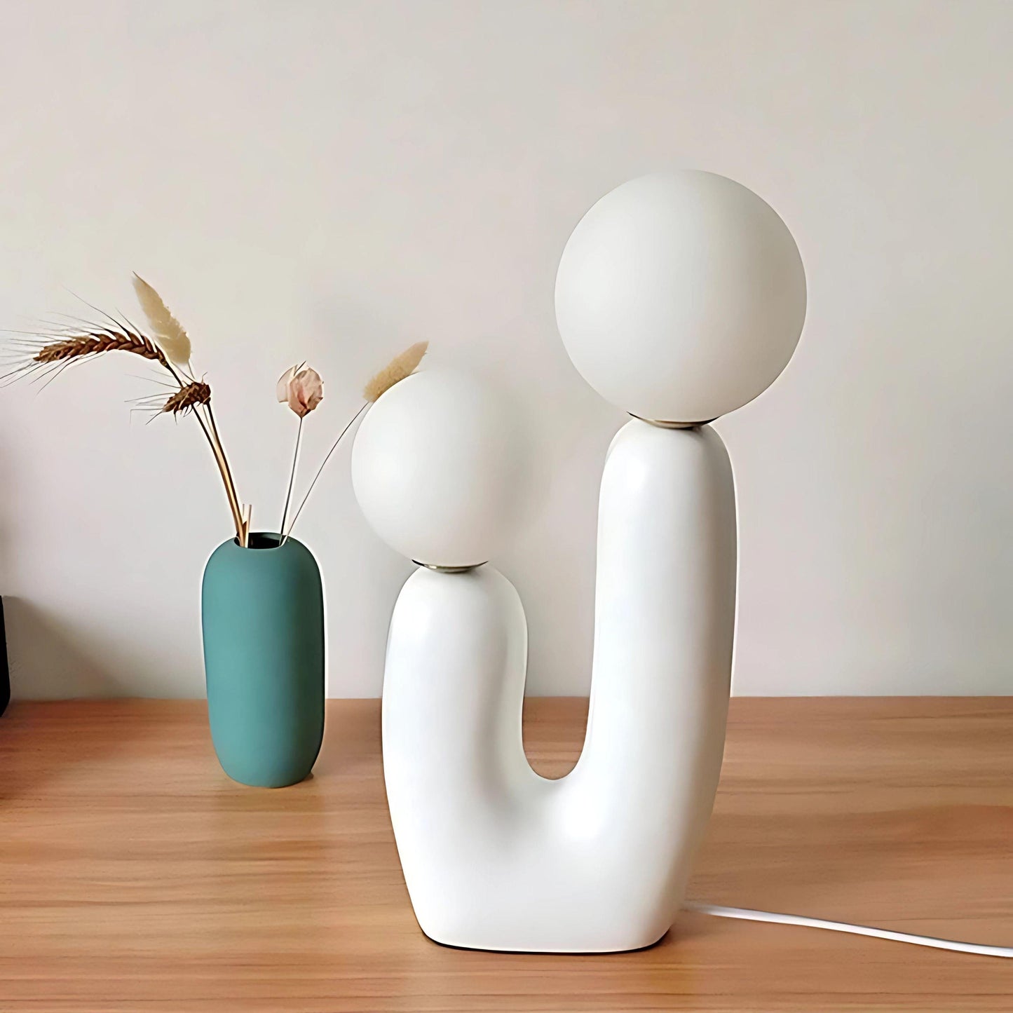 Lampe de chevet design haut de gamme Blanc