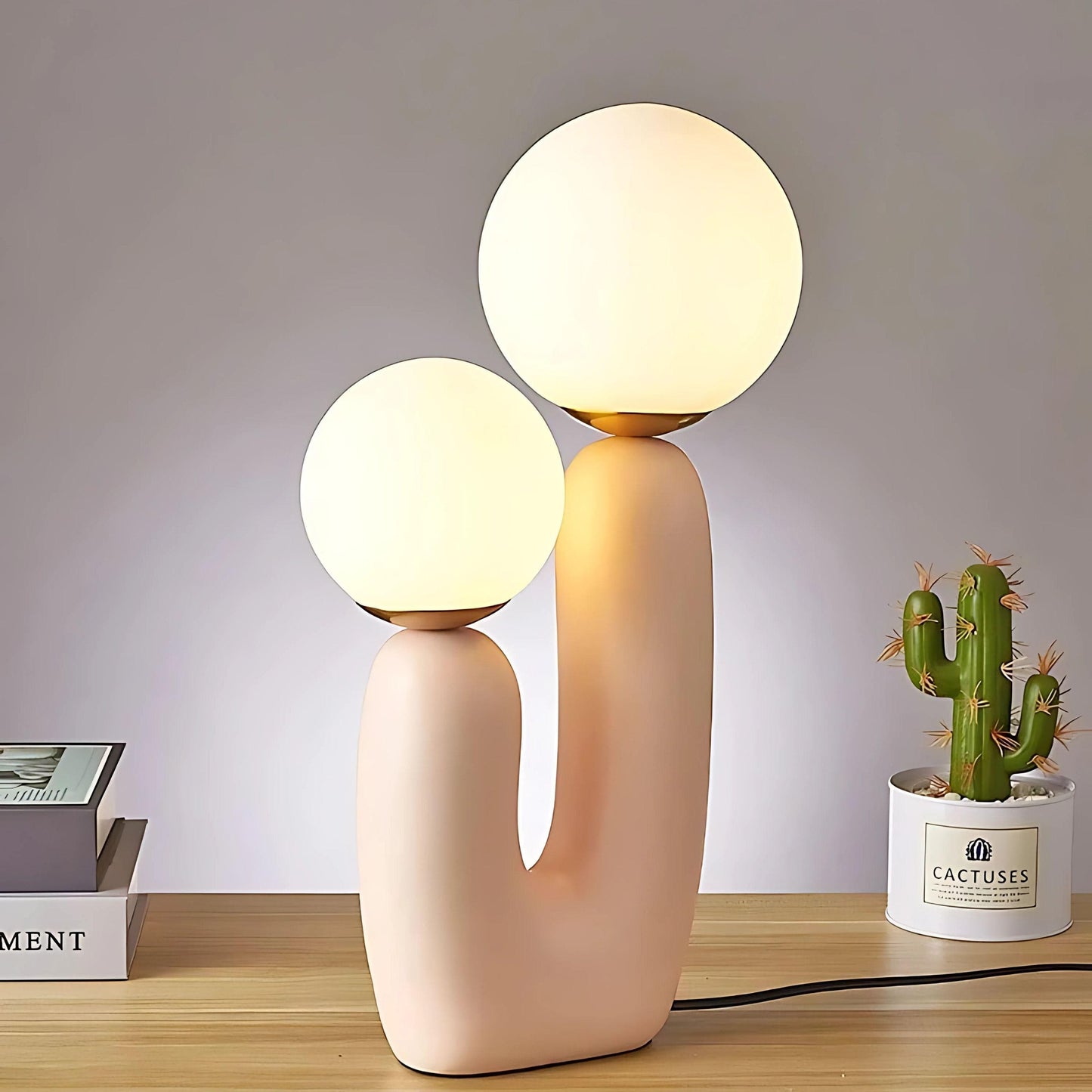 Lampe de chevet design haut de gamme Rose