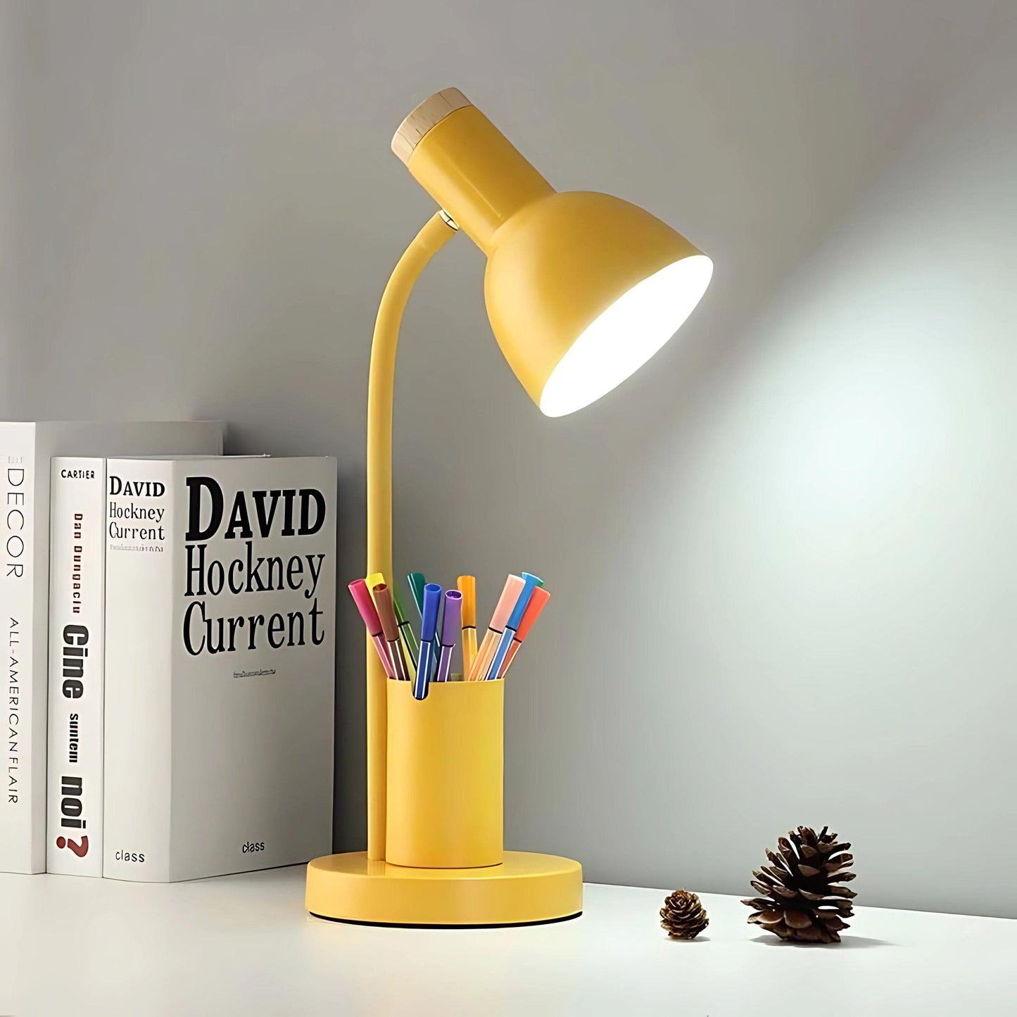 Lampe de chevet Design pour chambre Jaune