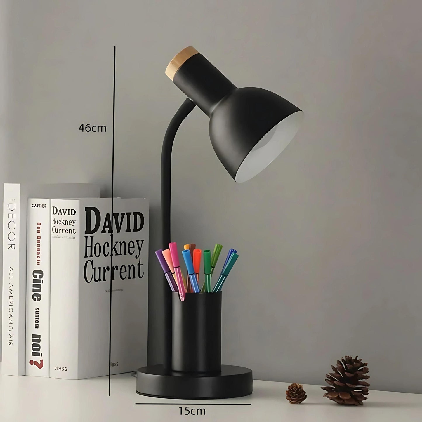 Lampe de chevet Design pour chambre Noir
