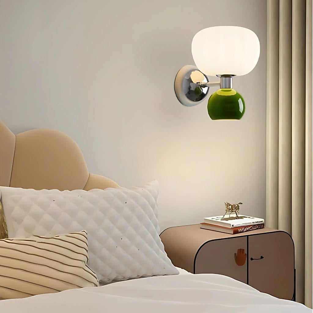 Lampe de chevet Double eclairage Vert