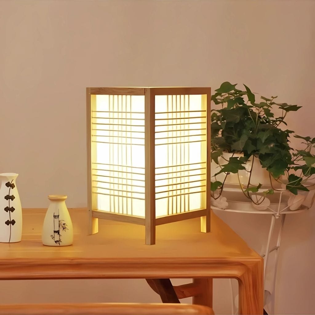 Lampe de chevet en Bambou