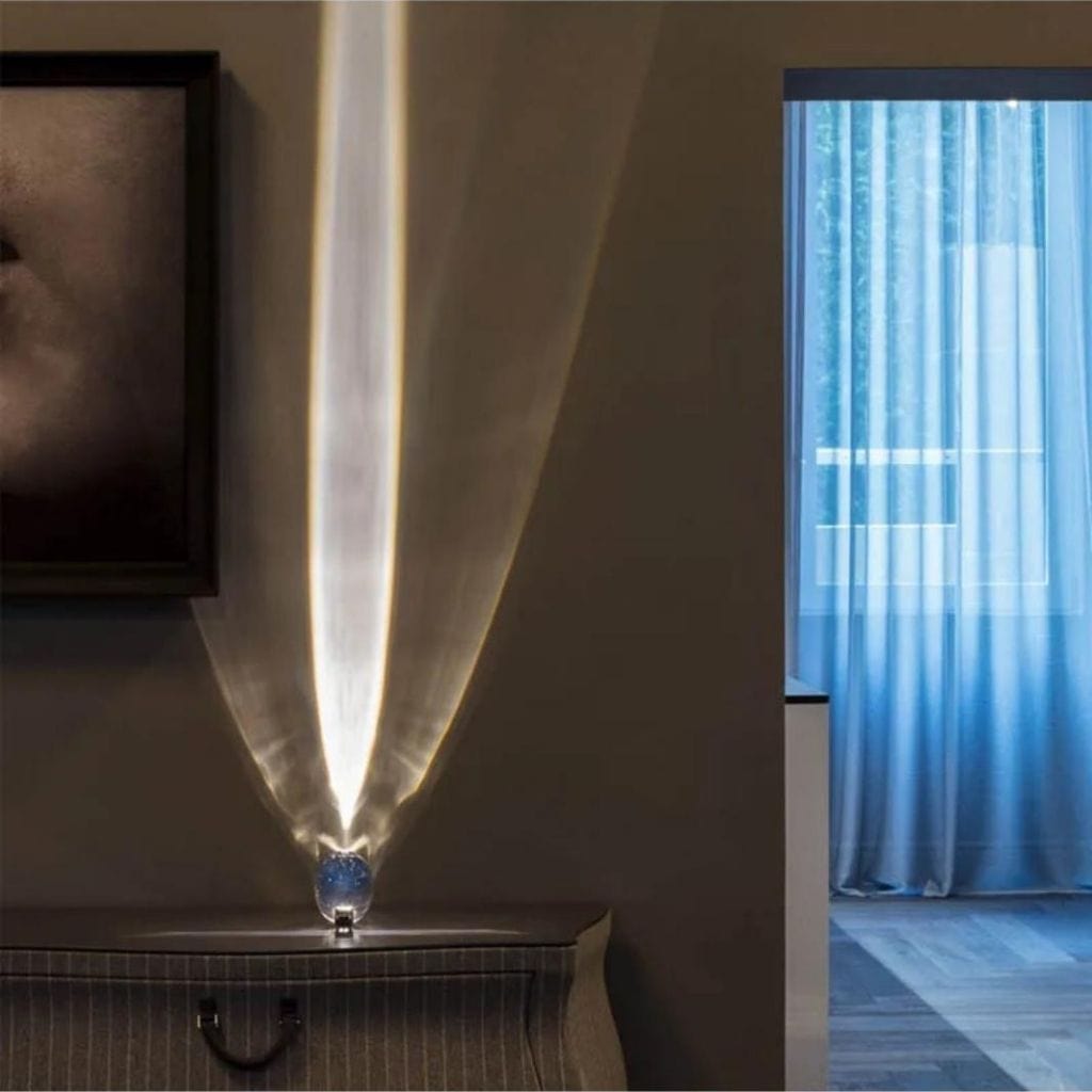 Lampe de chevet en Cristal
