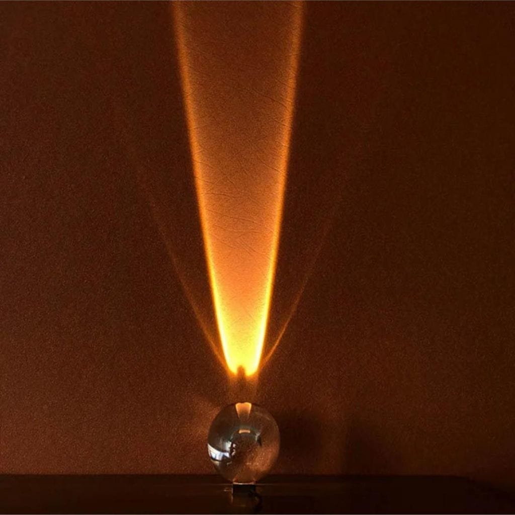 Lampe de chevet en Cristal
