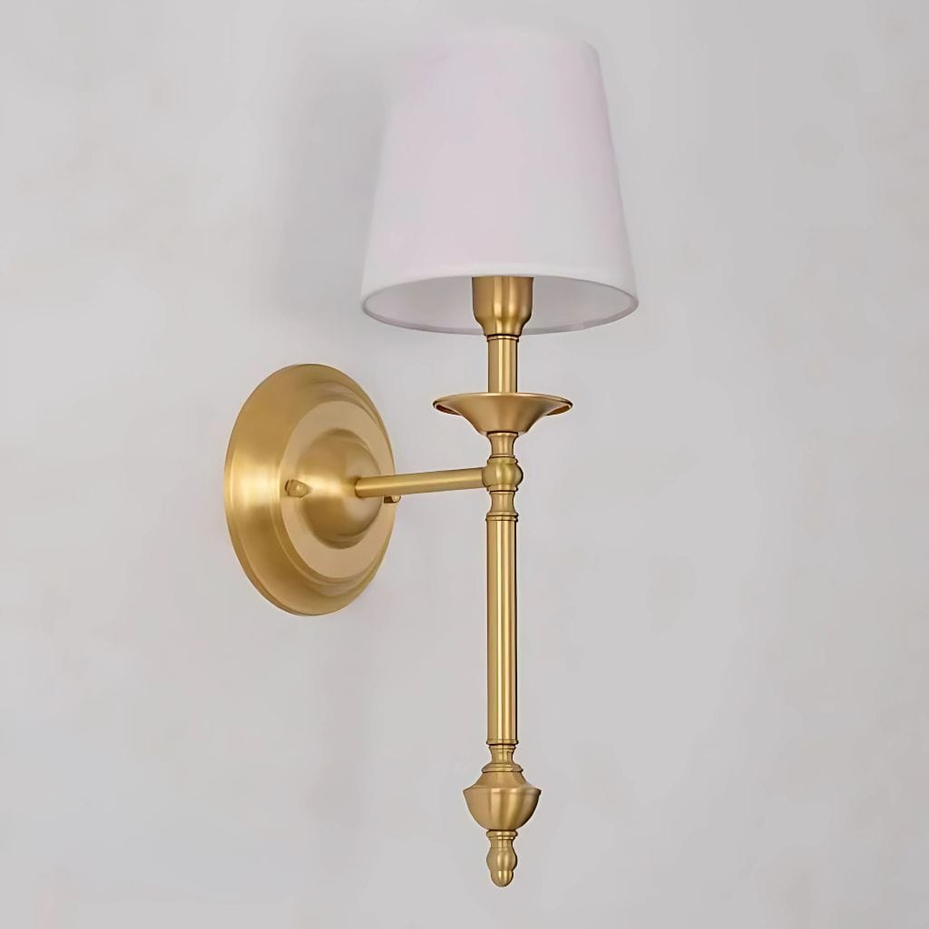 Lampe de chevet en cuivre
