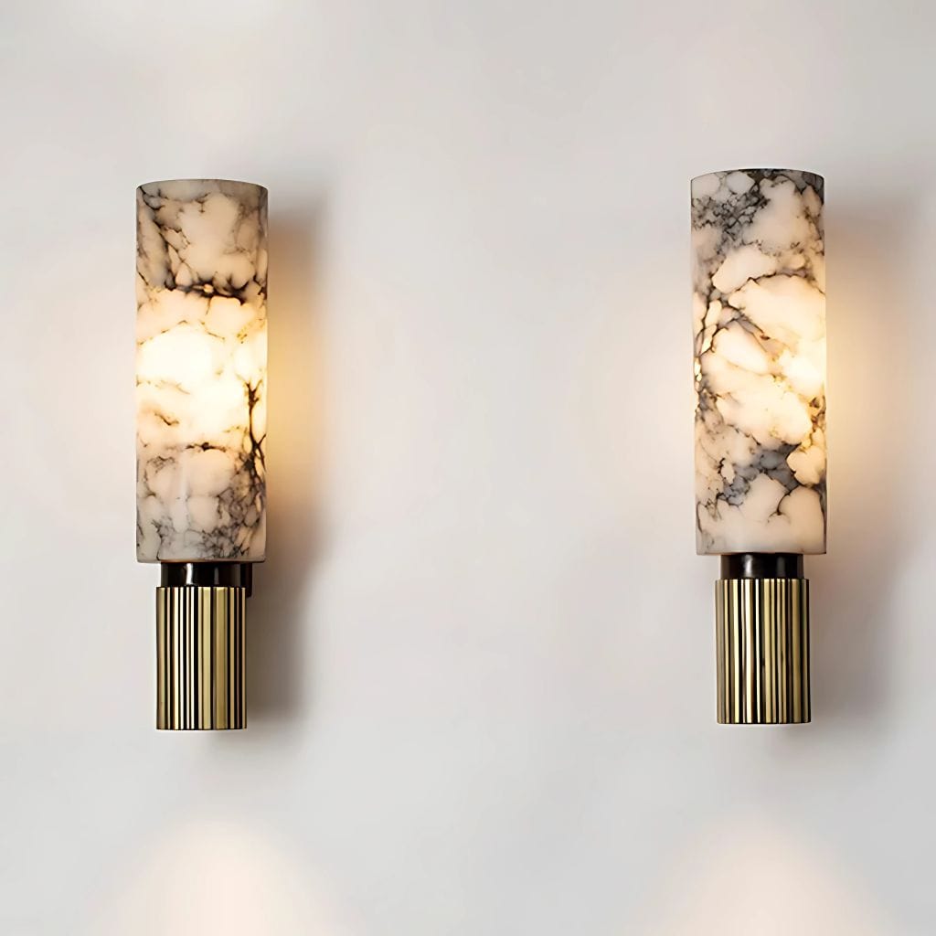 Lampe de chevet en marbre