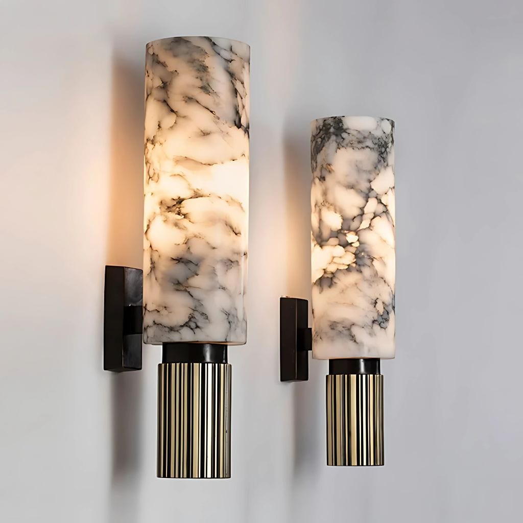 Lampe de chevet en marbre