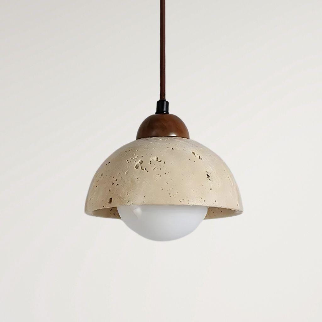 Lampe de chevet en pierre