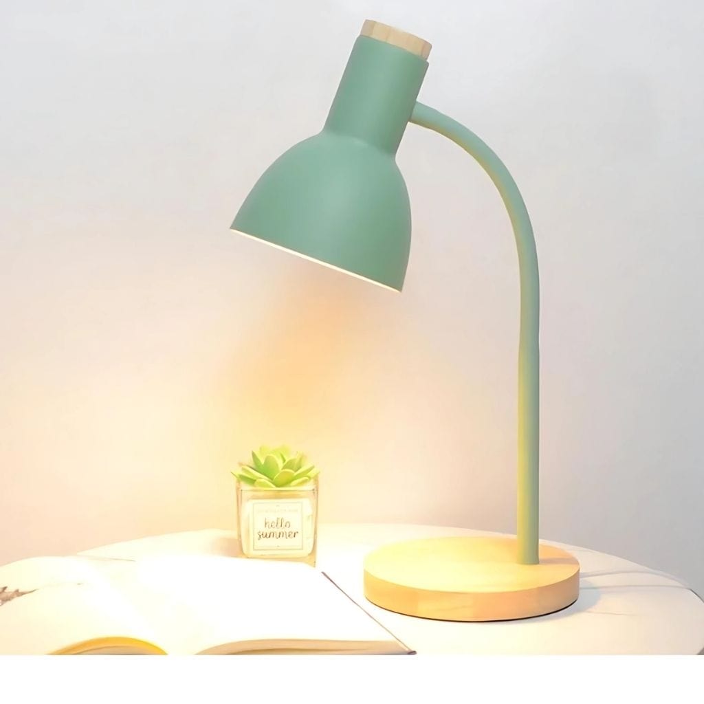 Lampe de chevet Flexible Vert