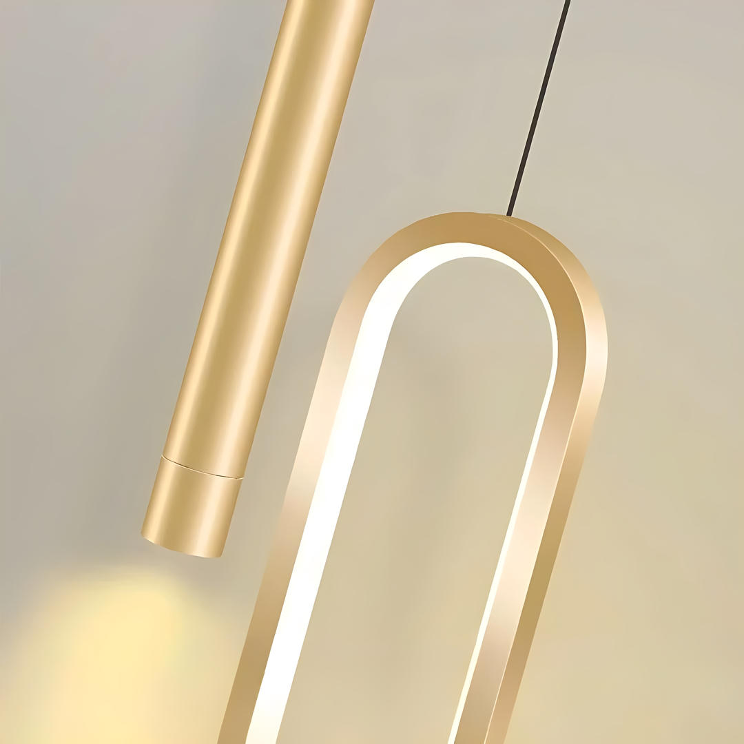 Lampe de chevet forme géométrique