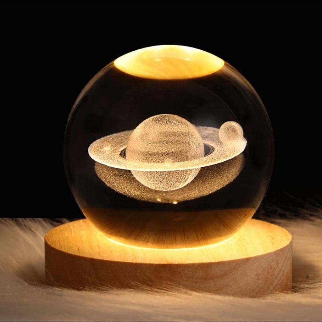Lampe de chevet Galaxie Saturne