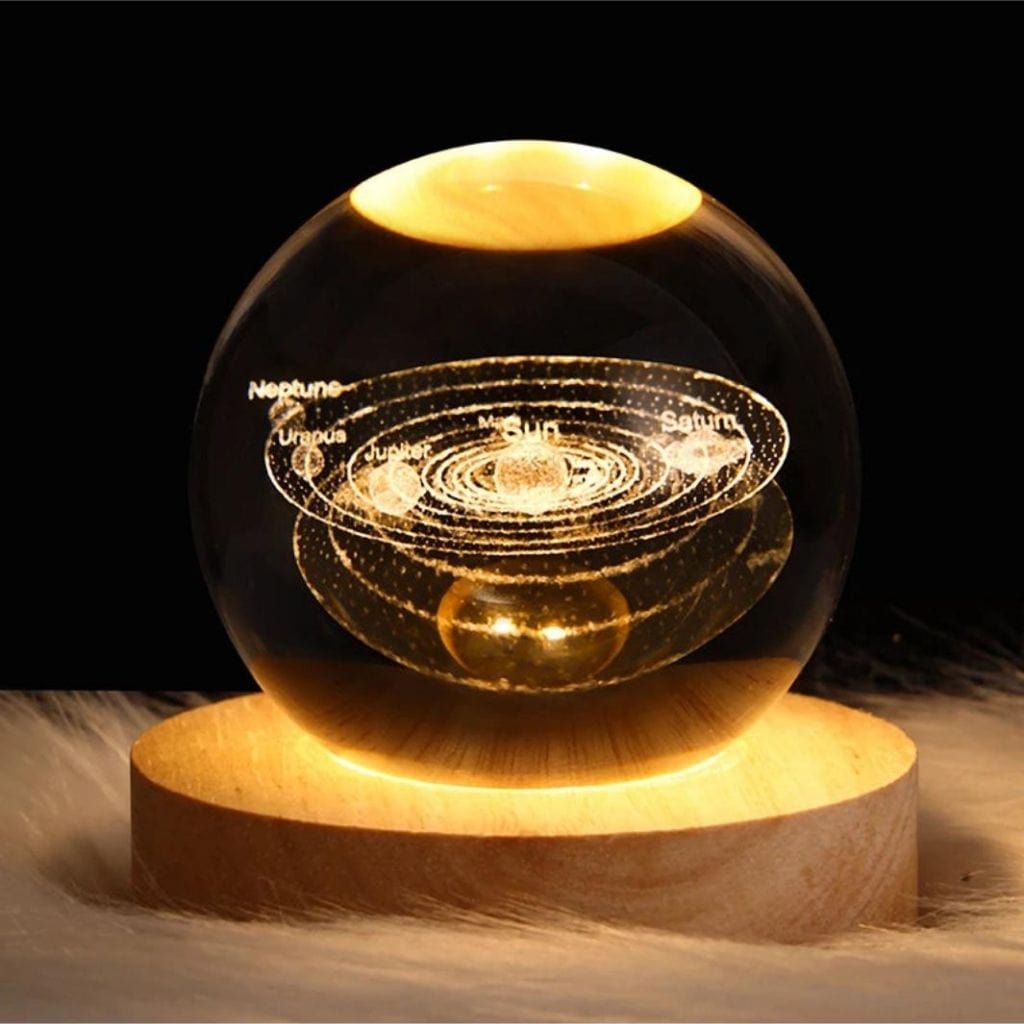 Lampe de chevet Galaxie Système solaire