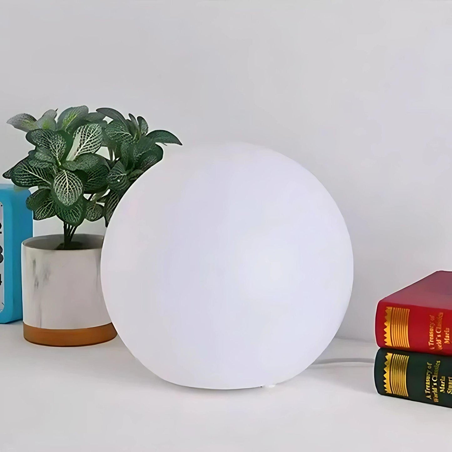 Lampe de chevet globe