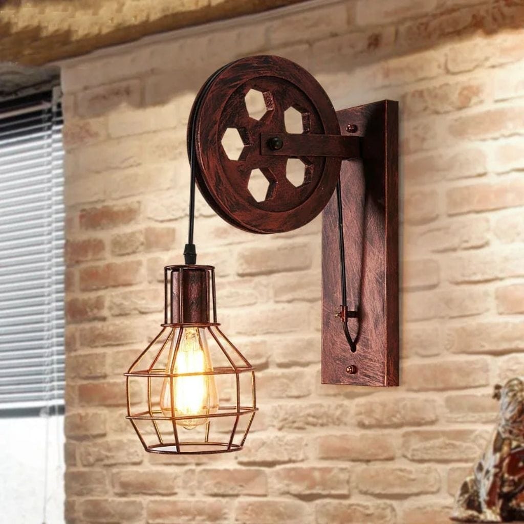 Lampe de chevet Industrielle