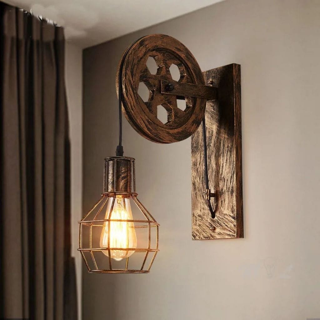 Lampe de chevet Industrielle