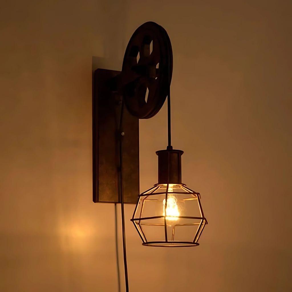 Lampe de chevet Industrielle