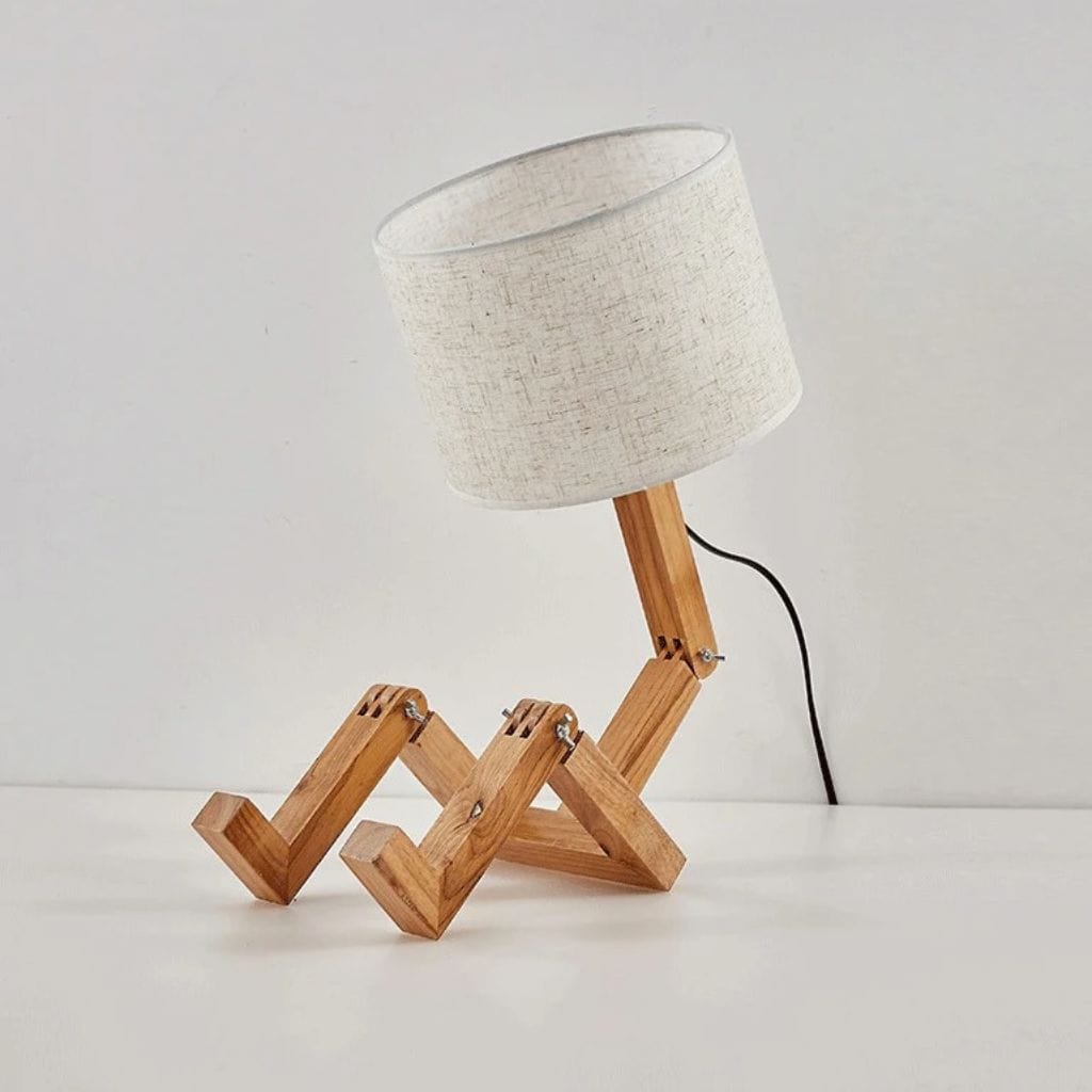 Lampe de chevet lecture Lampshade 1 / EU Plug