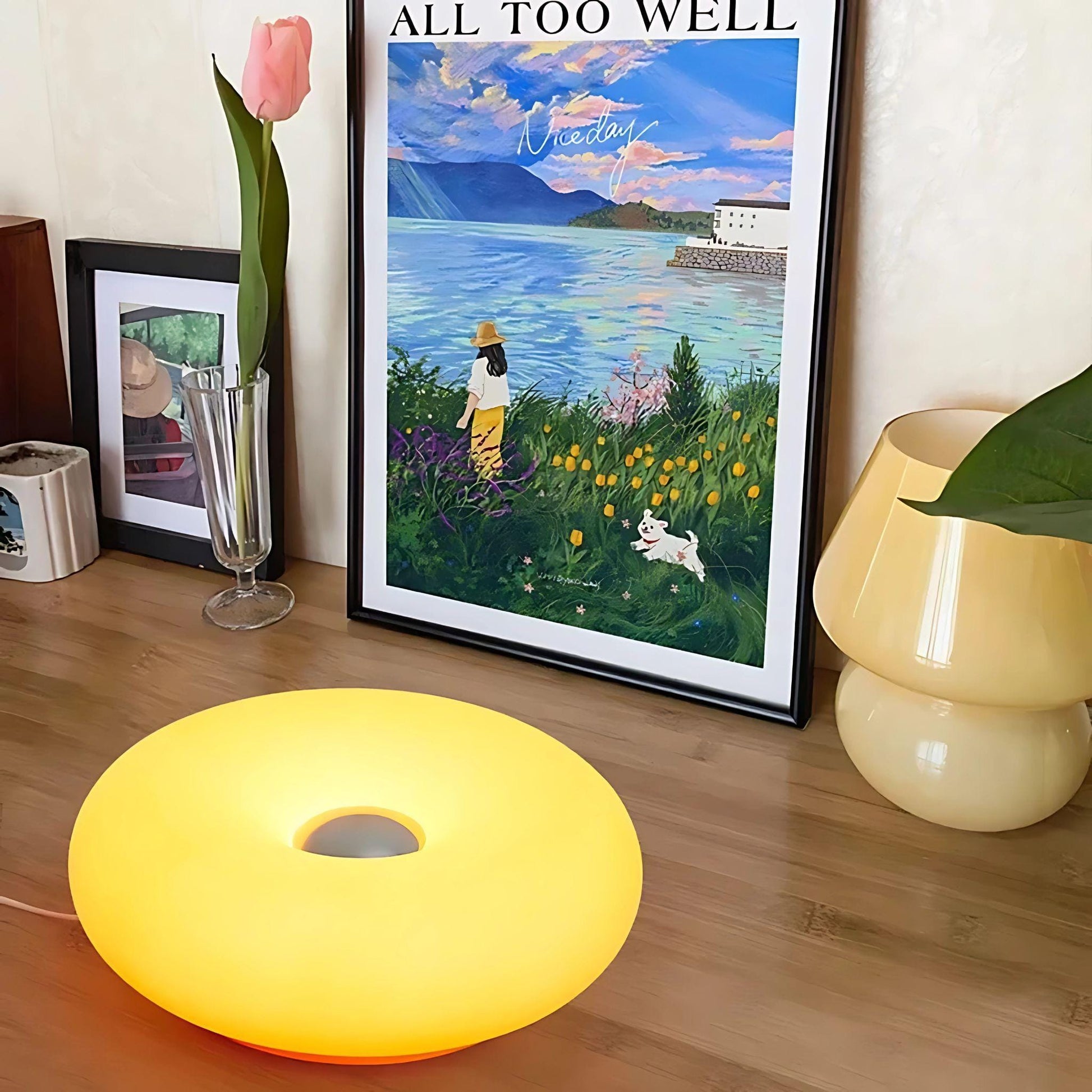 Lampe de chevet LED design