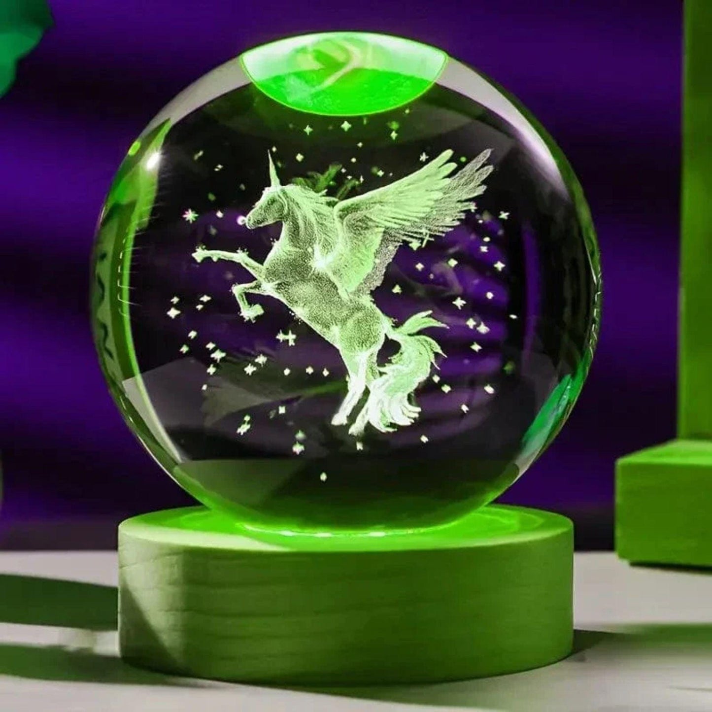 Lampe de chevet licorne