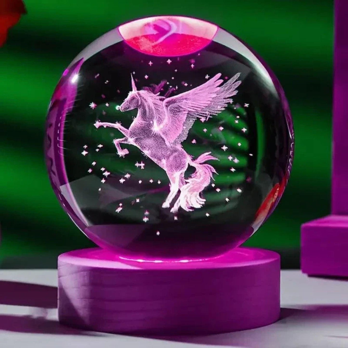 Lampe de chevet licorne