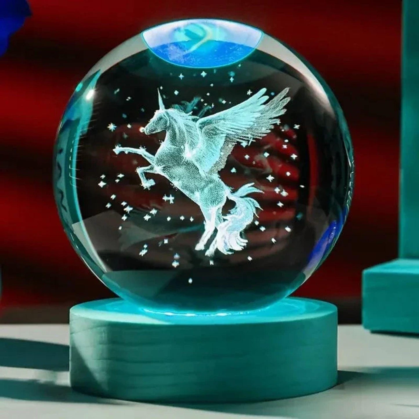 Lampe de chevet licorne