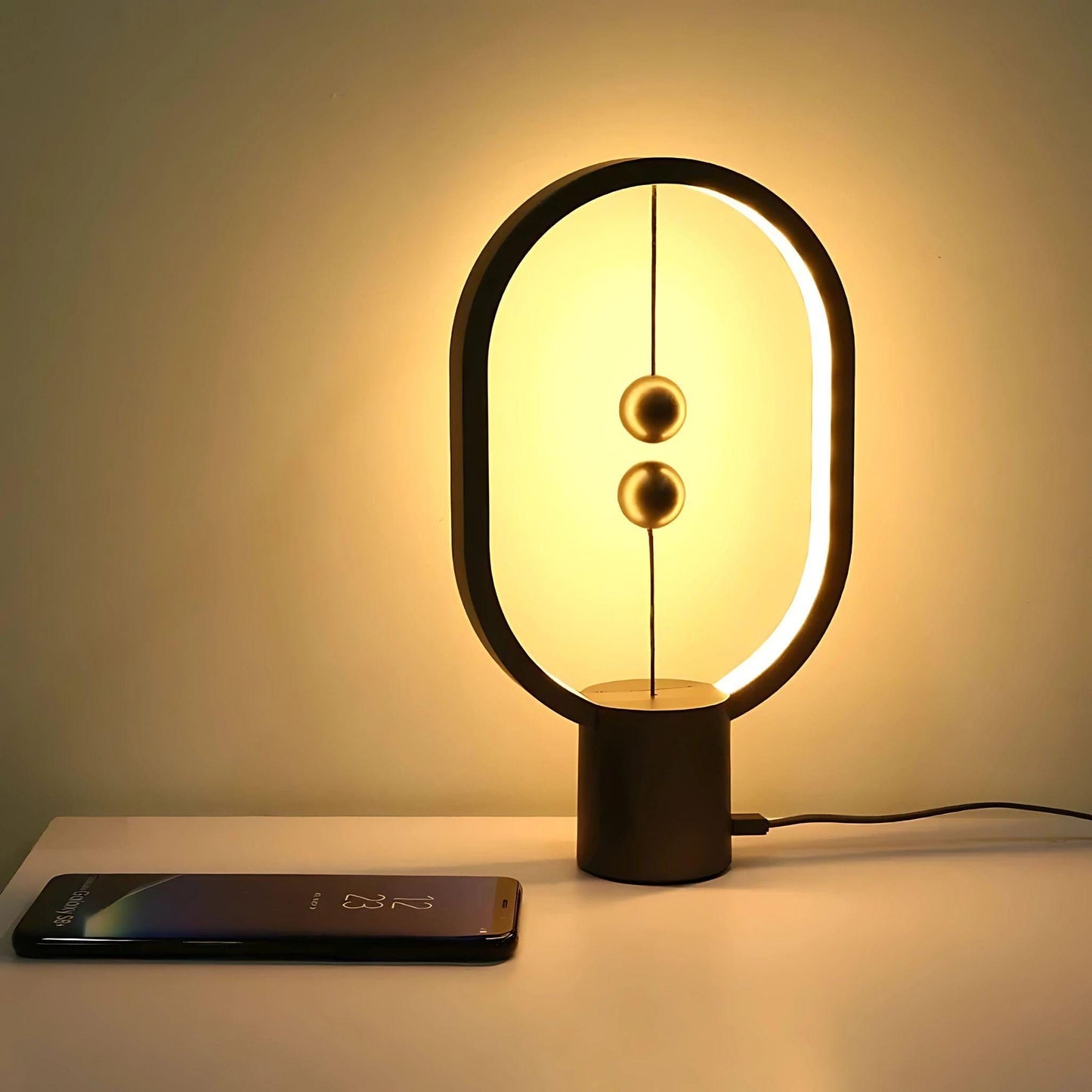 Lampe de chevet magnétique