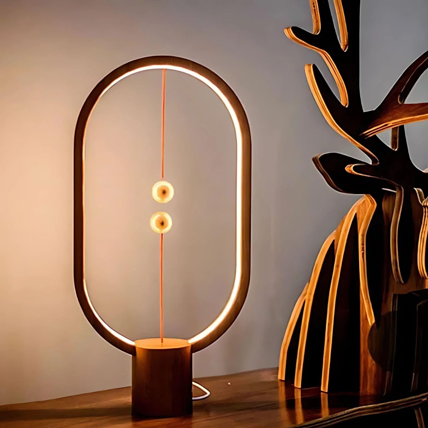 Lampe de chevet magnétique