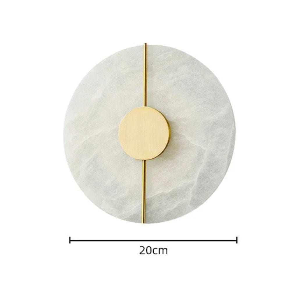 Lampe de chevet Marbre Doré
