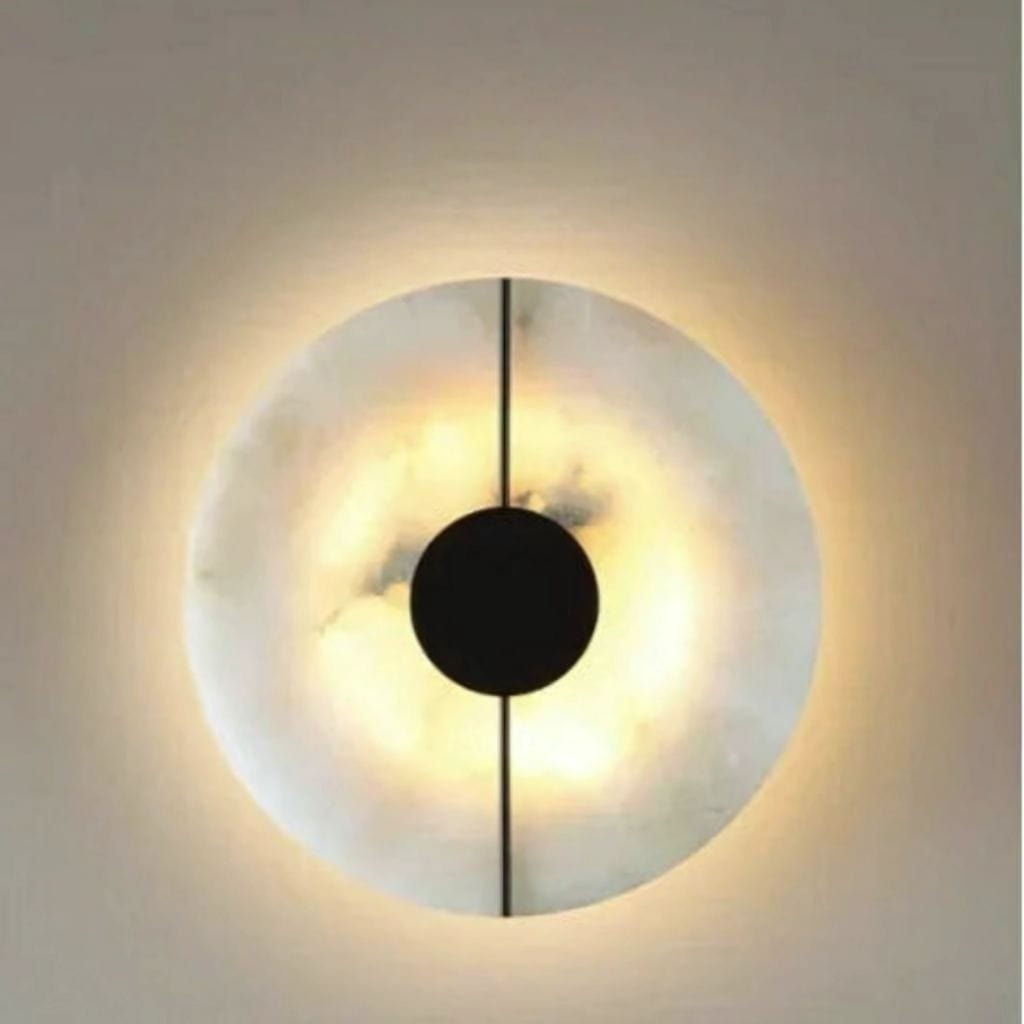 Lampe de chevet Marbre Noir