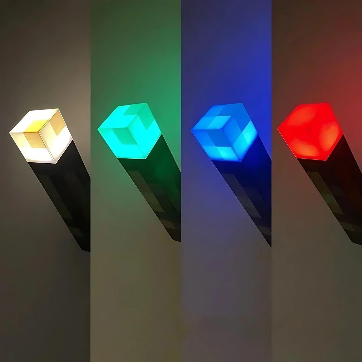 Lampe de chevet minecraft