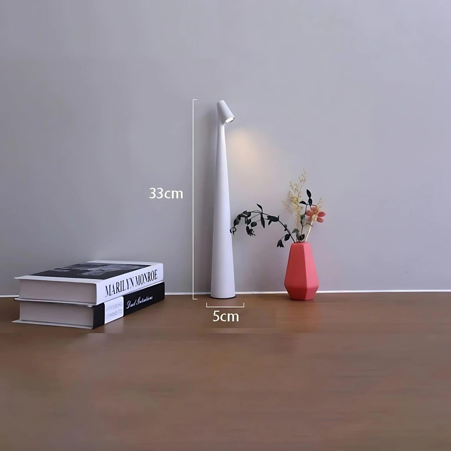 Lampe de chevet Minimaliste Blanc